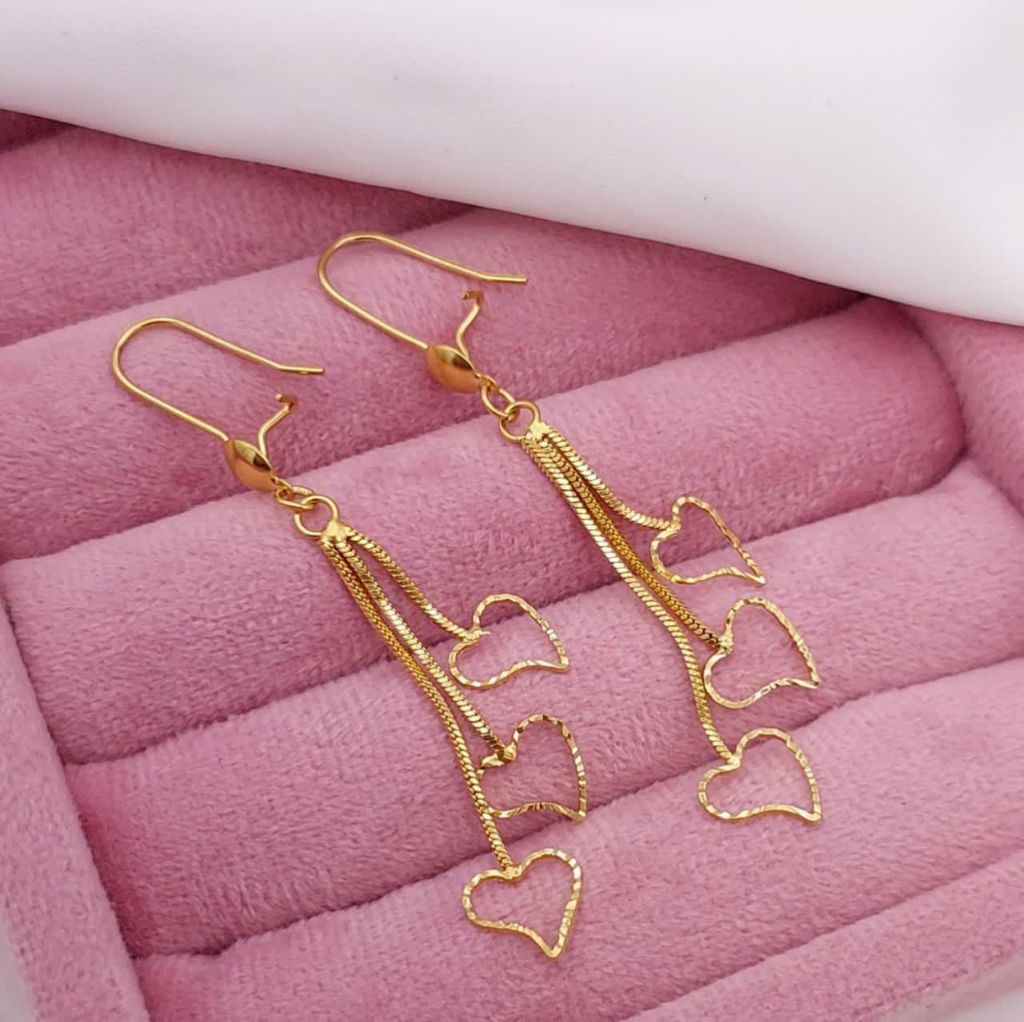 گوشواره طرح طلا کد 2117 - خرید آنلاین از گالری آداس